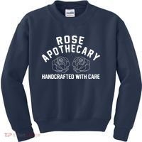 Rose Apothecary Handcrafted With Care Kids Sweatshirt thumb 0