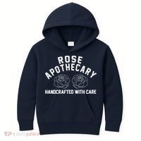 Rose Apothecary Handcrafted With Care Kids Hoodie thumb 0
