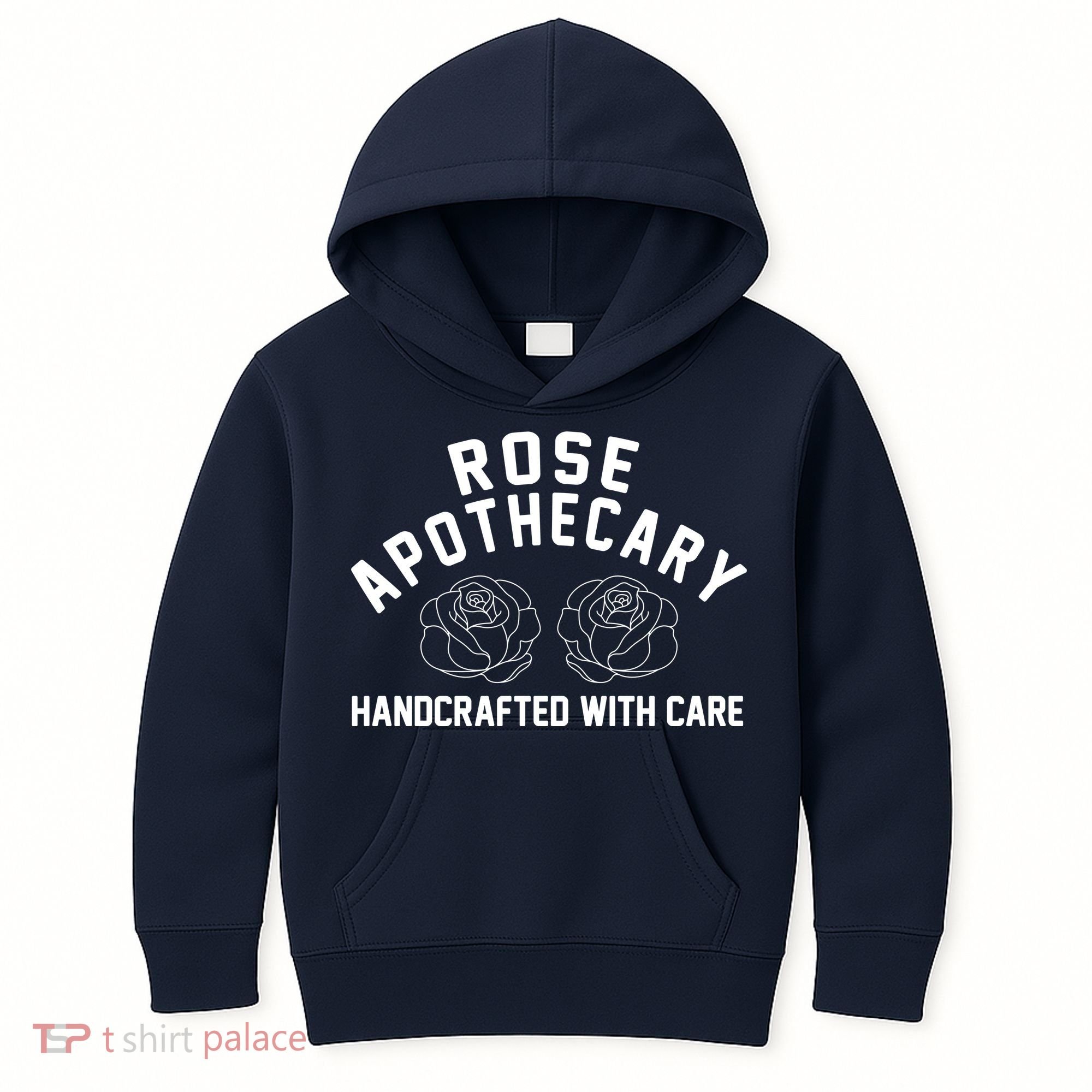 Rose Apothecary Handcrafted With Care Kids Hoodie