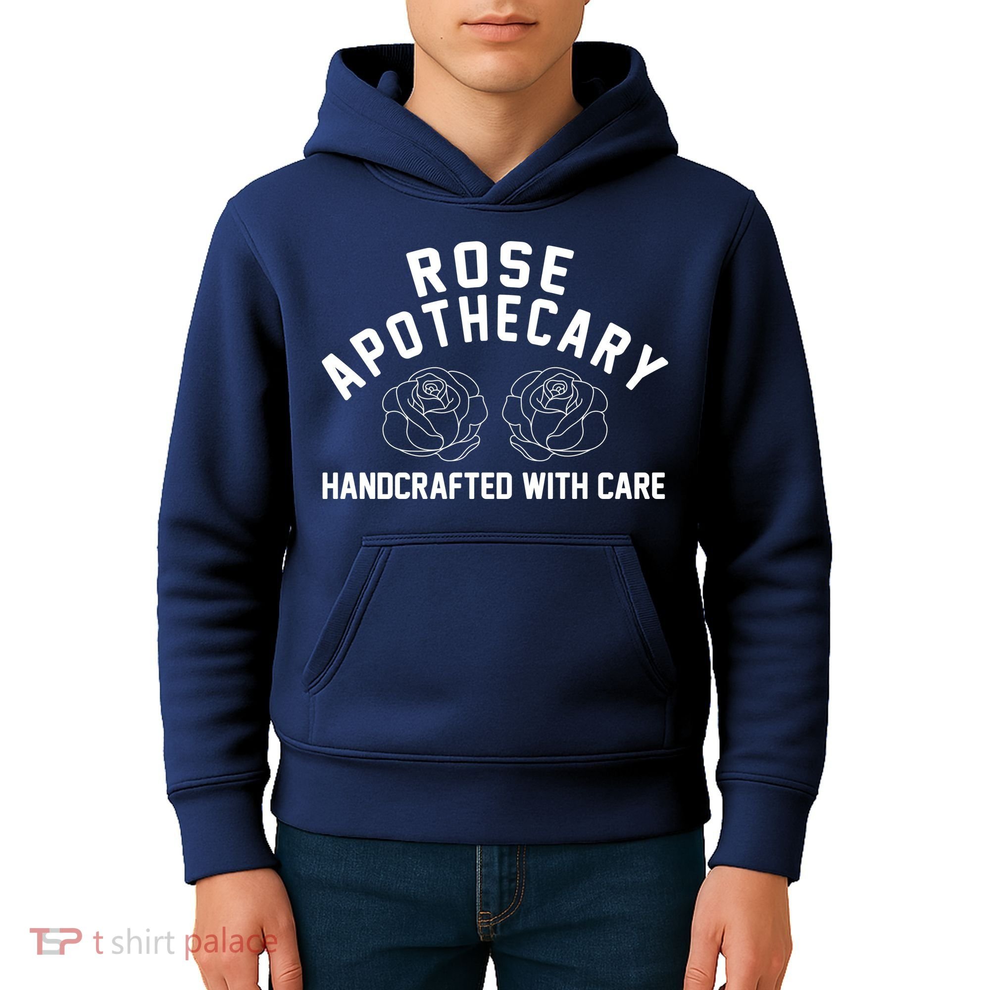 Rose Apothecary Handcrafted With Care Kids Hoodie