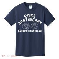 Rose Apothecary Handcrafted With Care Kids T-Shirt thumb 0