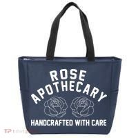 Rose Apothecary Handcrafted With Care Tote Bag thumb 0