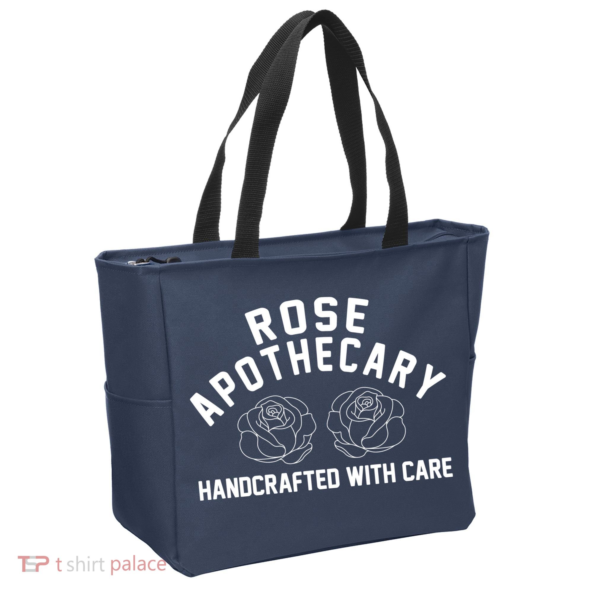 Rose Apothecary Handcrafted With Care Tote Bag