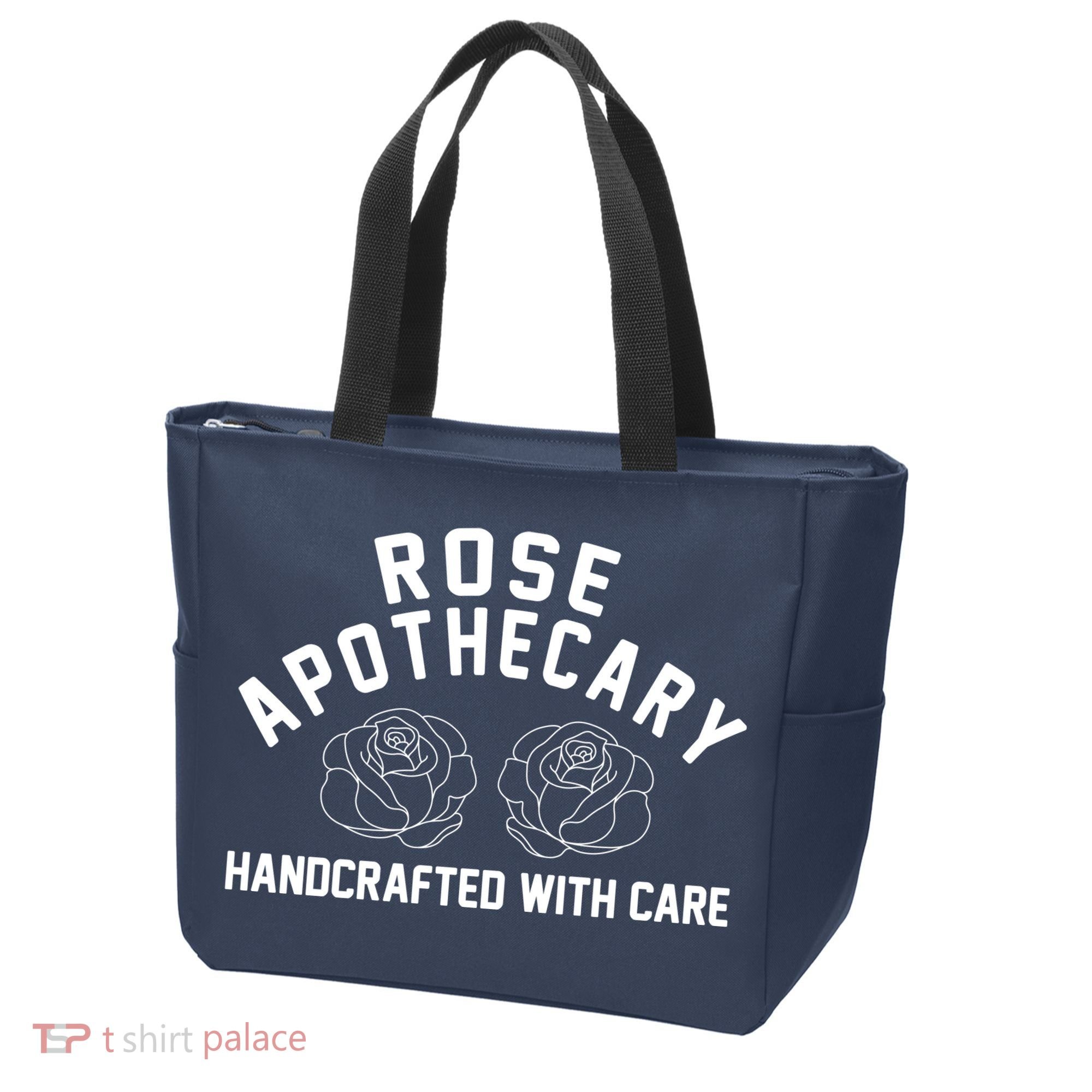 Rose Apothecary Handcrafted With Care Tote Bag