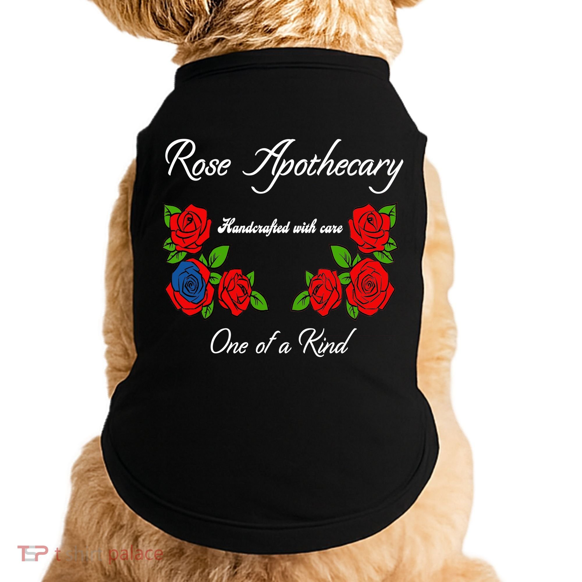 Rose Apothecary Handcrafted With Care One Of A Kind Doggie Tank