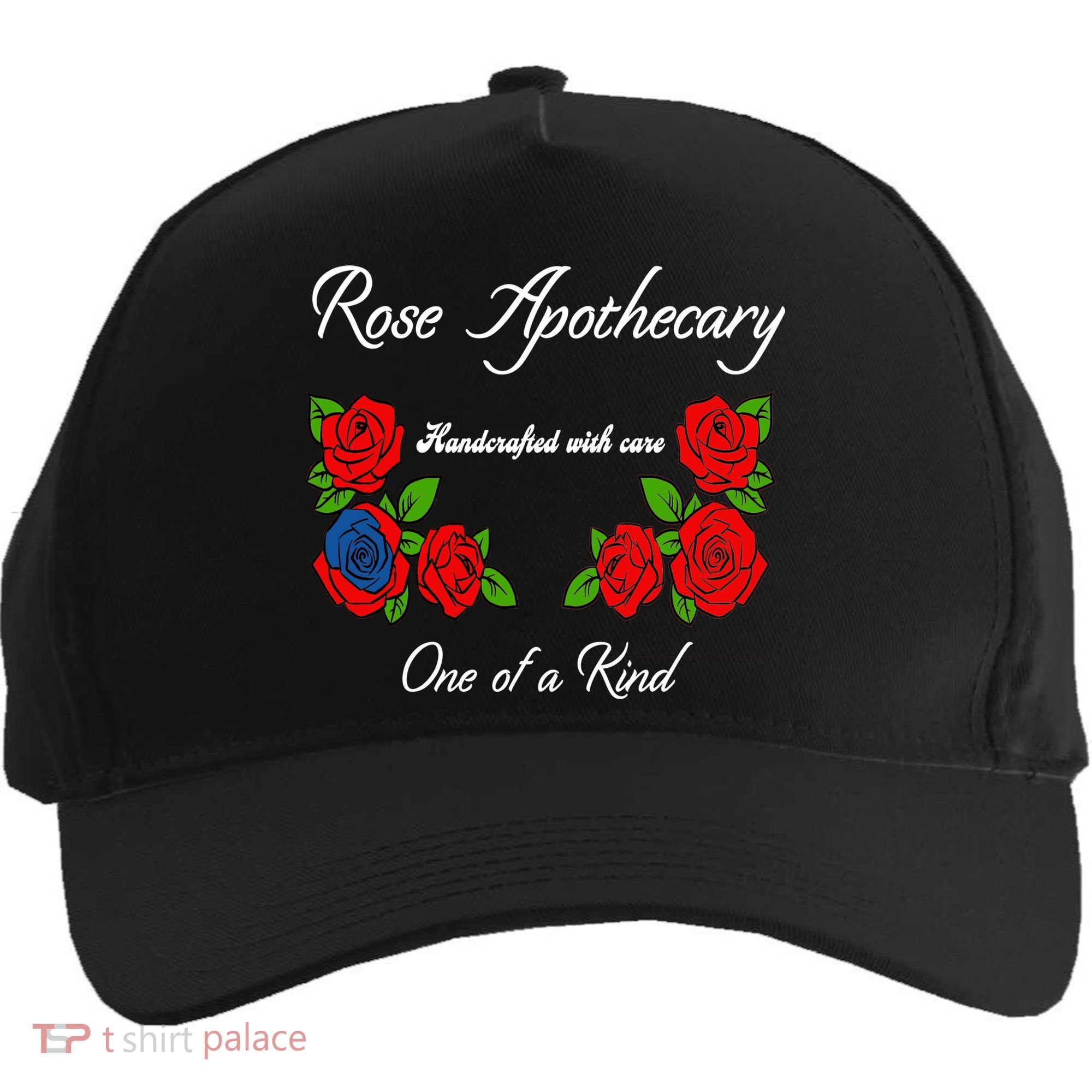 Rose Apothecary Handcrafted With Care One Of A Kind Five-Panel Snapback Cap