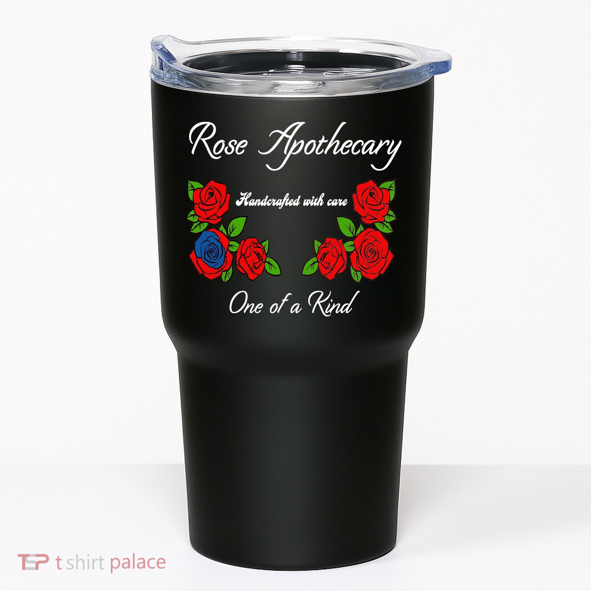 Rose Apothecary Handcrafted With Care One Of A Kind Tumbler
