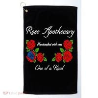 Rose Apothecary Handcrafted With Care One Of A Kind Golf Towel thumb 0