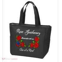 Rose Apothecary Handcrafted With Care One Of A Kind Tote Bag thumb 3
