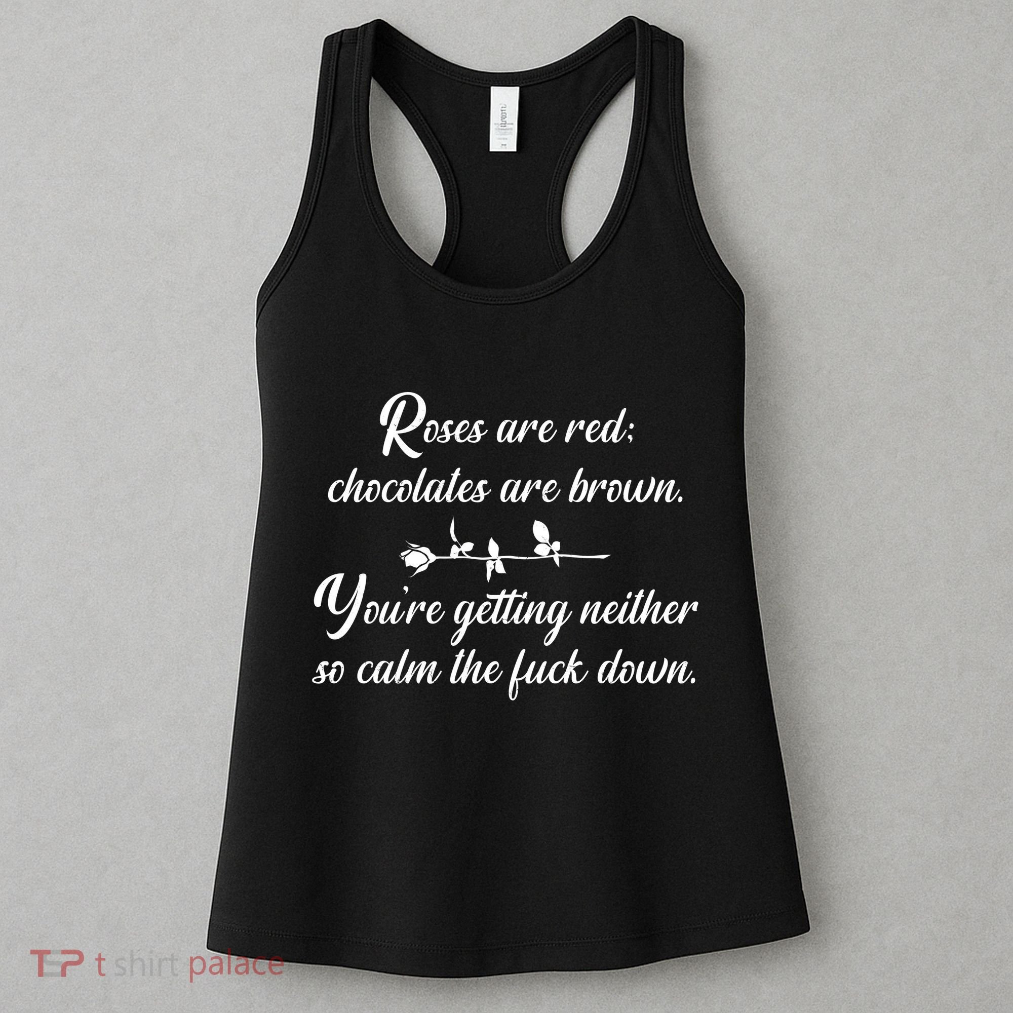 Rose Are Red Chocolates Are Brown Women's Tank Top