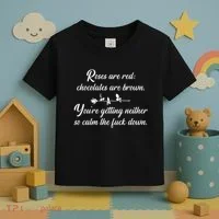 Rose Are Red Chocolates Are Brown Toddler T-Shirt thumb 3