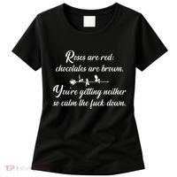 Rose Are Red Chocolates Are Brown Women's T-Shirt thumb 0