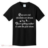 Rose Are Red Chocolates Are Brown Kids T-Shirt thumb 0