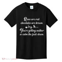 Rose Are Red Chocolates Are Brown Kids T-Shirt thumb 0