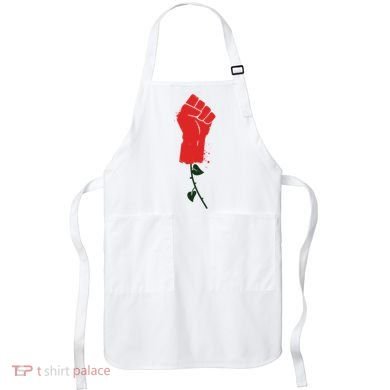 Rose Fist Women's Rights Apron