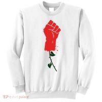 Rose Fist Women's Rights Sweatshirt thumb 0