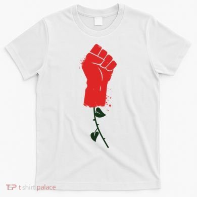 Rose Fist Women's Rights T-Shirt