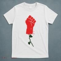 Rose Fist Women's Rights T-Shirt thumb 5