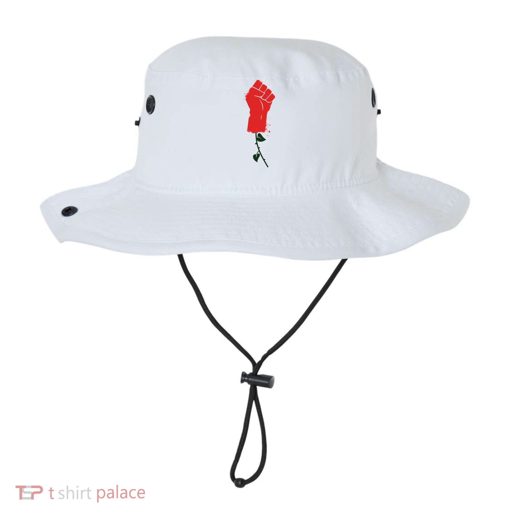 Rose Fist Women's Rights Bucket Hat