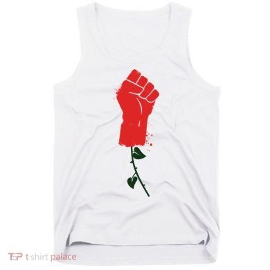 Rose Fist Women's Rights Tank Top