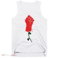 Rose Fist Women's Rights Tank Top thumb 0