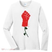 Rose Fist Women's Rights Women's Long Sleeve Shirt thumb 0