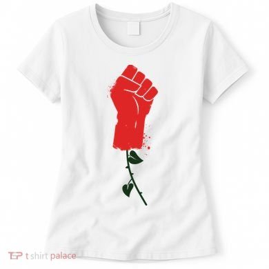 Rose Fist Women's Rights Women's T-Shirt
