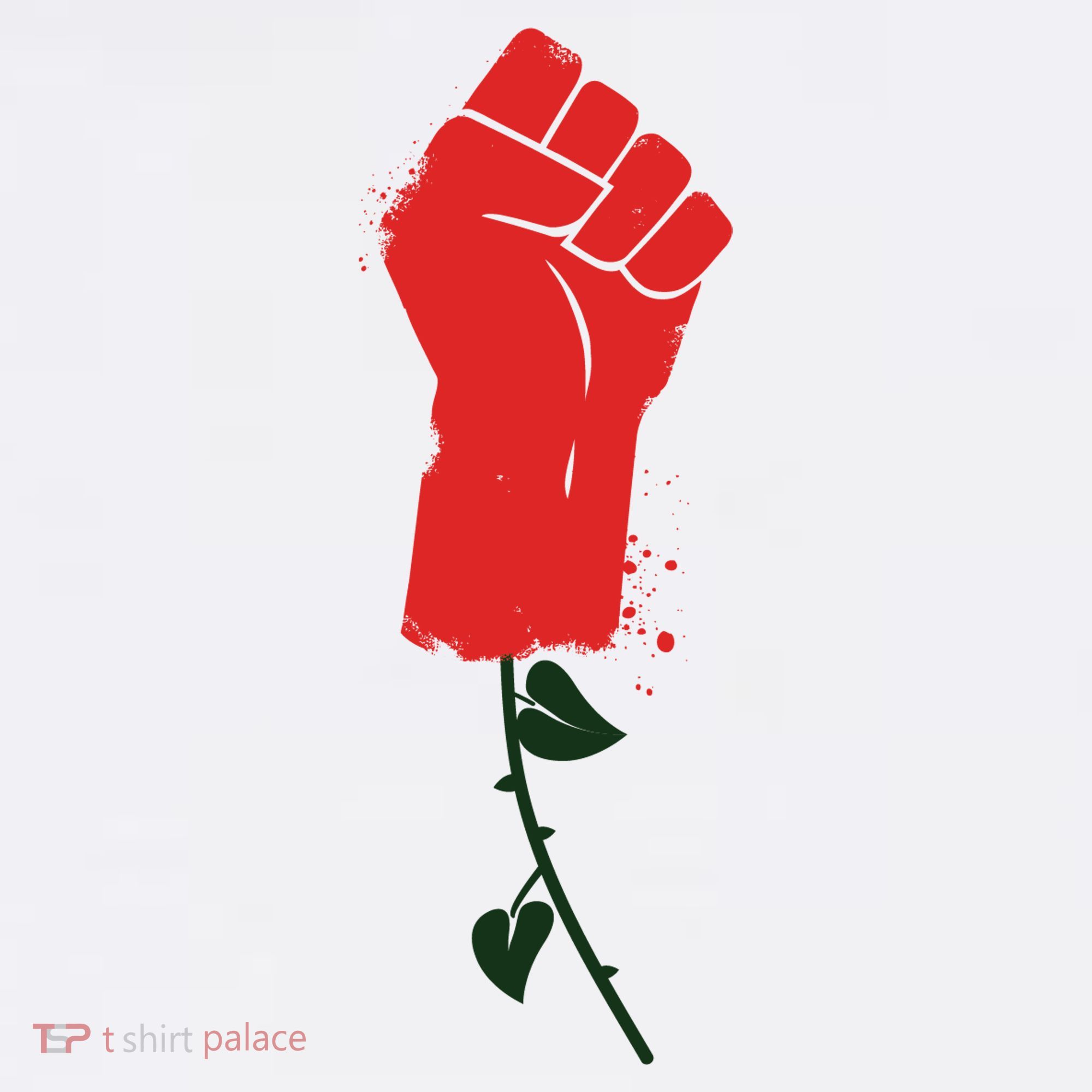 Rose Fist Women's Rights Women's T-Shirt