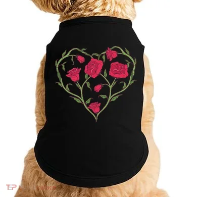 Rose Heart Doggie Tank