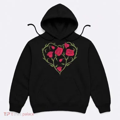 Rose Heart Hoodie