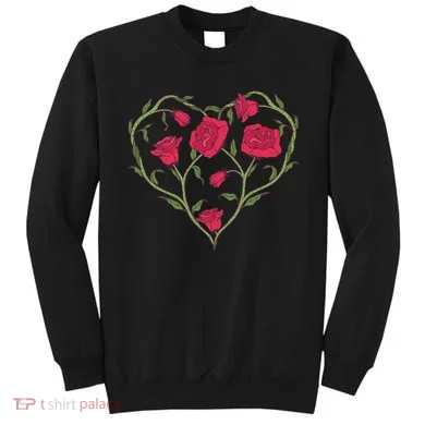 Rose Heart Sweatshirt