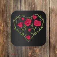 Rose Heart Coaster thumb 0