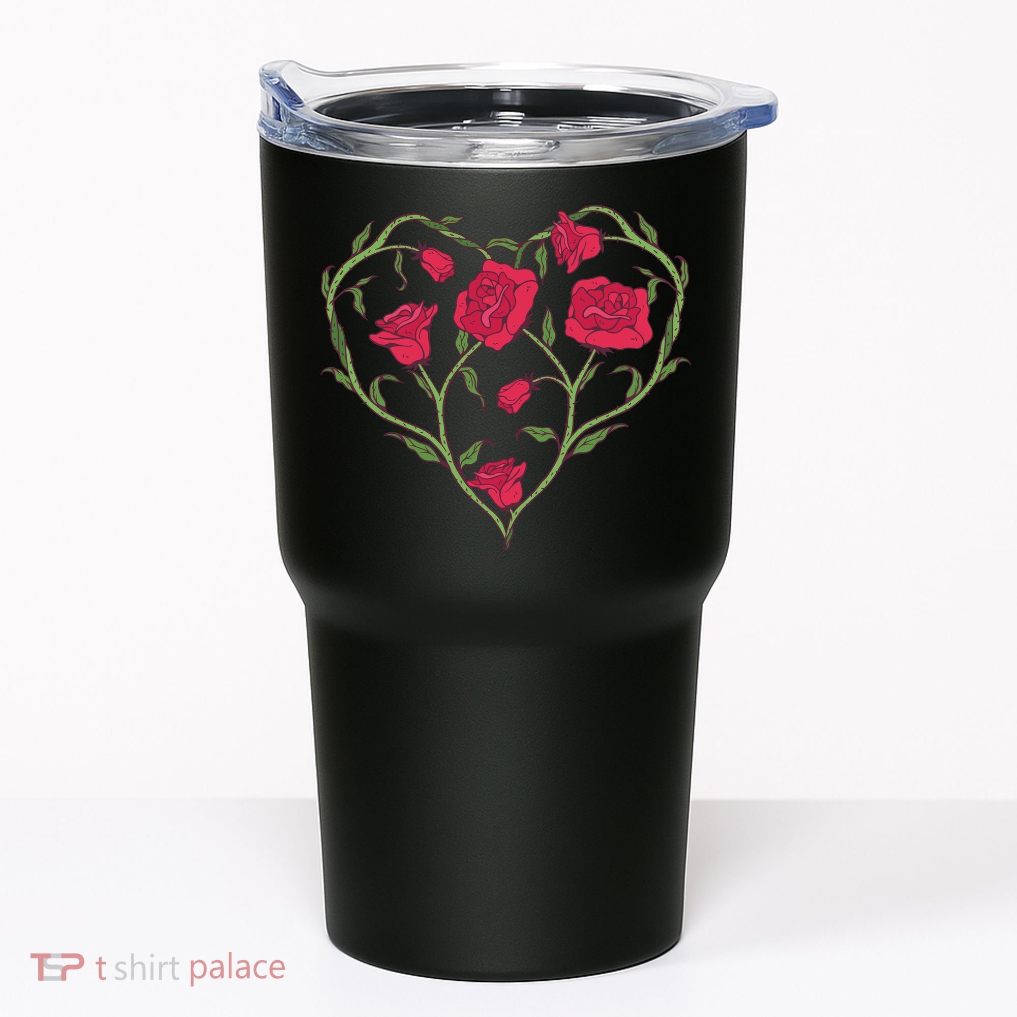 Rose Heart Tumbler
