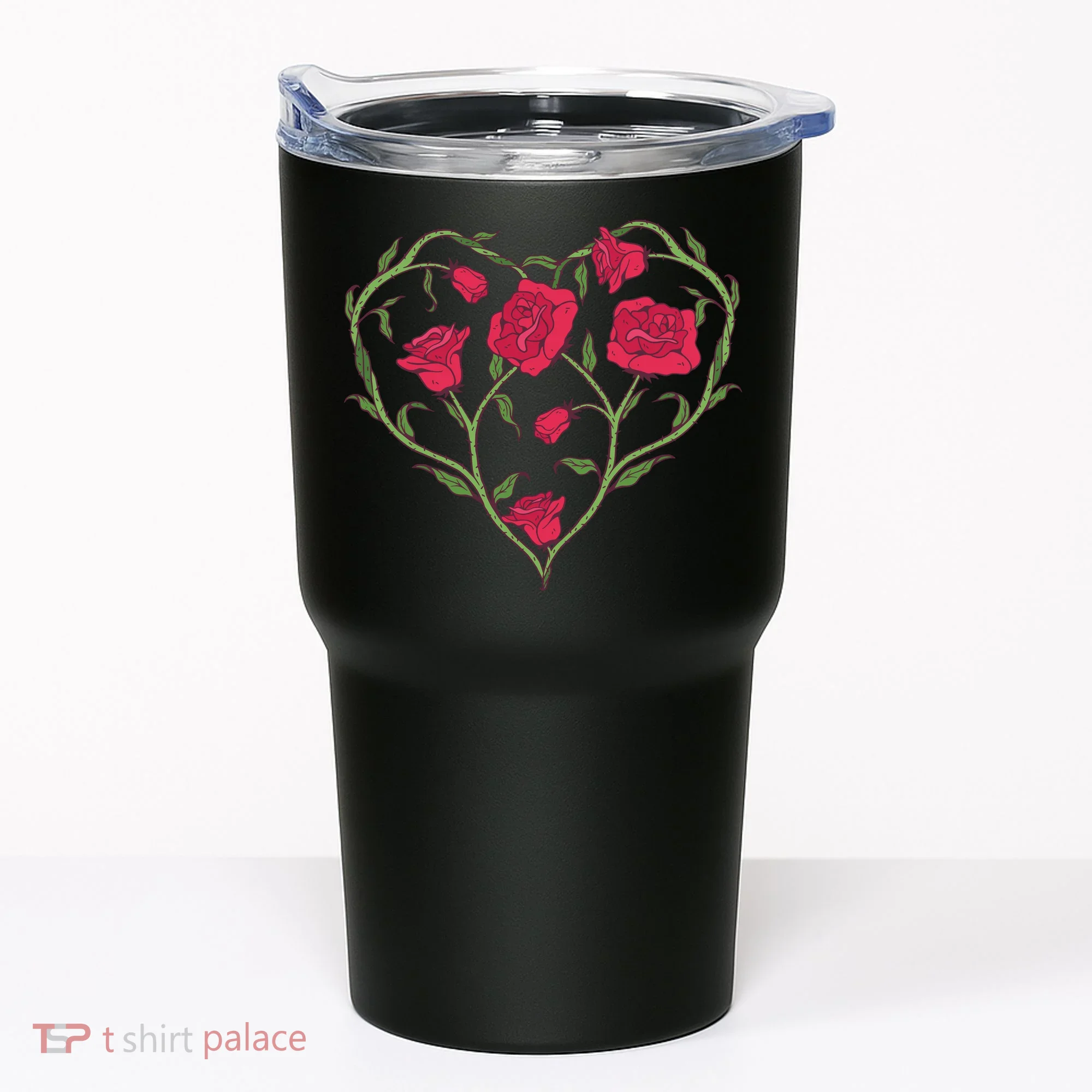 Rose Heart Tumbler