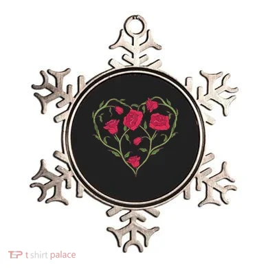 Rose Heart Ornament
