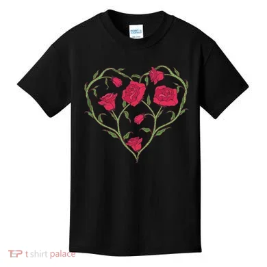 Rose Heart Kids T-Shirt