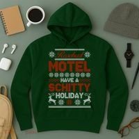 Rosebud Motel Have A Schitty Holiday Ugly Christmas Sweater Hoodie thumb 3