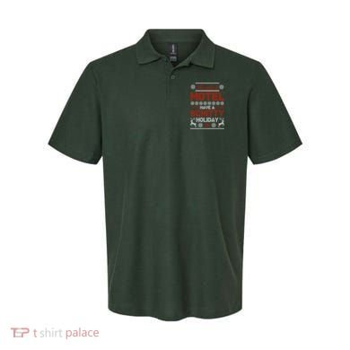 Rosebud Motel Have A Schitty Holiday Ugly Christmas Sweater Polo