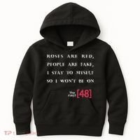 Roses Are Red People Are Fake First 48 Kids Hoodie thumb 0
