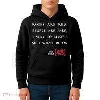 Roses Are Red People Are Fake First 48 Kids Hoodie thumb 4