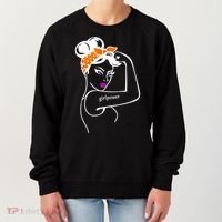 Rosie The Riveter Girl Power  Women's Sweatshirt thumb 0