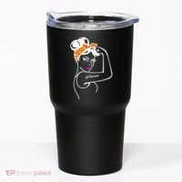 Rosie The Riveter Girl Power  Tumbler thumb 0