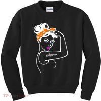 Rosie The Riveter Girl Power  Kids Sweatshirt thumb 0