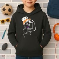 Rosie The Riveter Girl Power  Kids Hoodie thumb 2