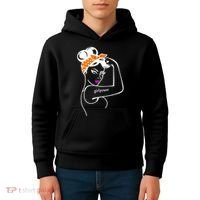 Rosie The Riveter Girl Power  Kids Hoodie thumb 4