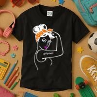 Rosie The Riveter Girl Power  Kids T-Shirt thumb 3