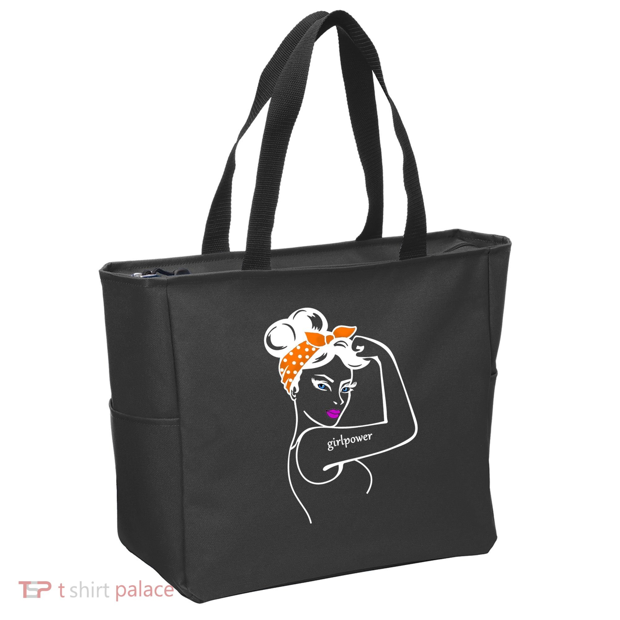 Rosie The Riveter Girl Power  Tote Bag