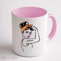 Rosie The Riveter Girl Power  Coffee Mug thumb 1