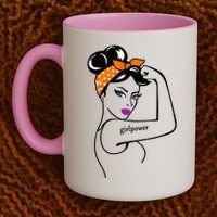 Rosie The Riveter Girl Power  Coffee Mug thumb 2