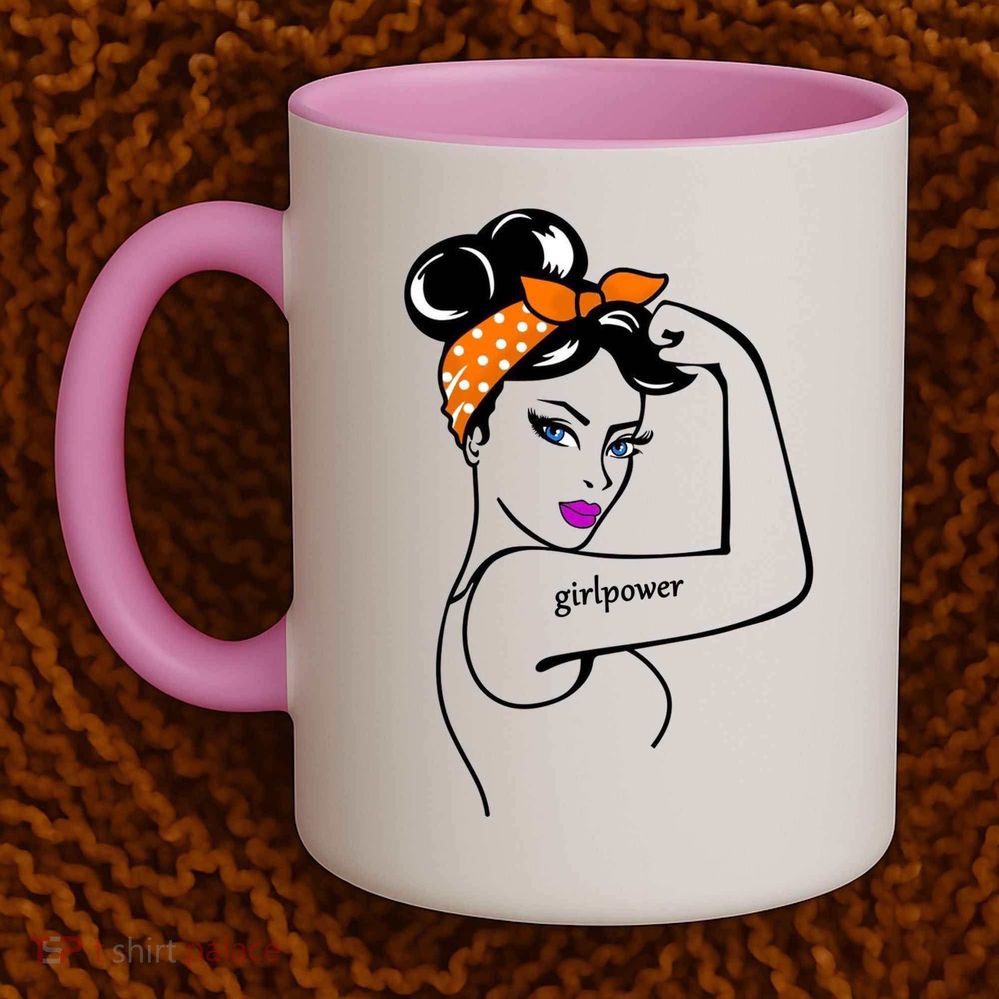 Rosie The Riveter Girl Power  Coffee Mug